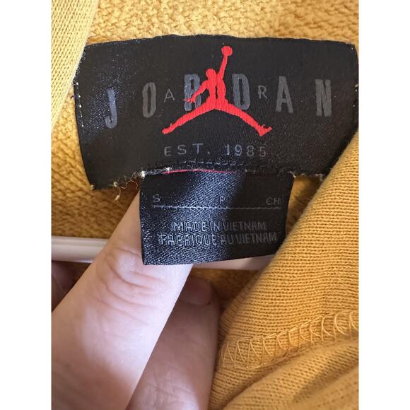 Jordan Hoodie Mens Small Pullover Sweatshirt Jumpman Athletic Streetwear - Picture 4 of 5